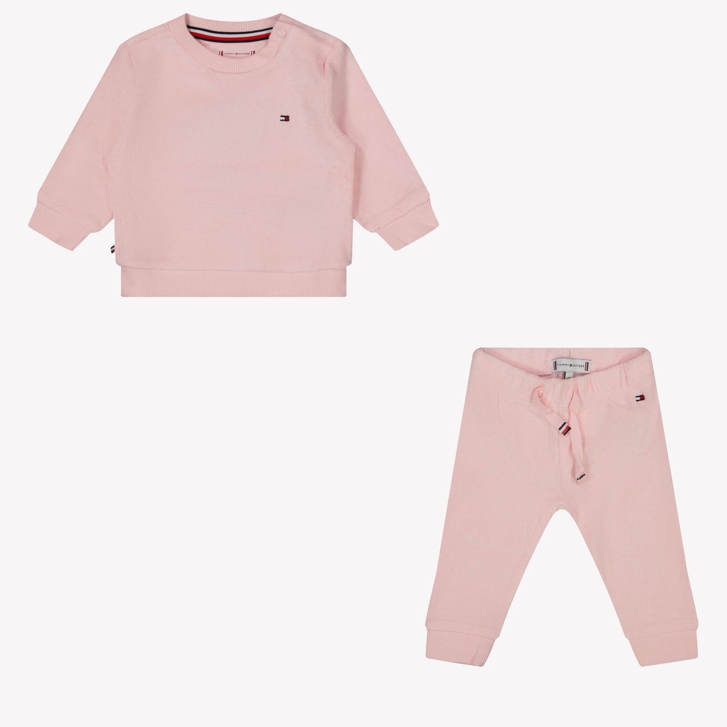 Tommy Hilfiger Baby Meisjes Joggingpak Licht Roze