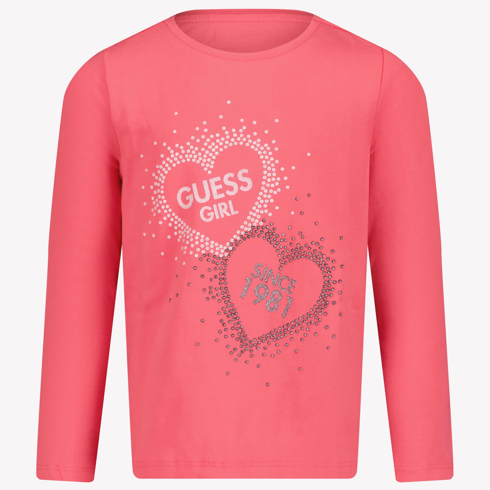 Guess Kinder Meisjes T-shirt Fuchsia