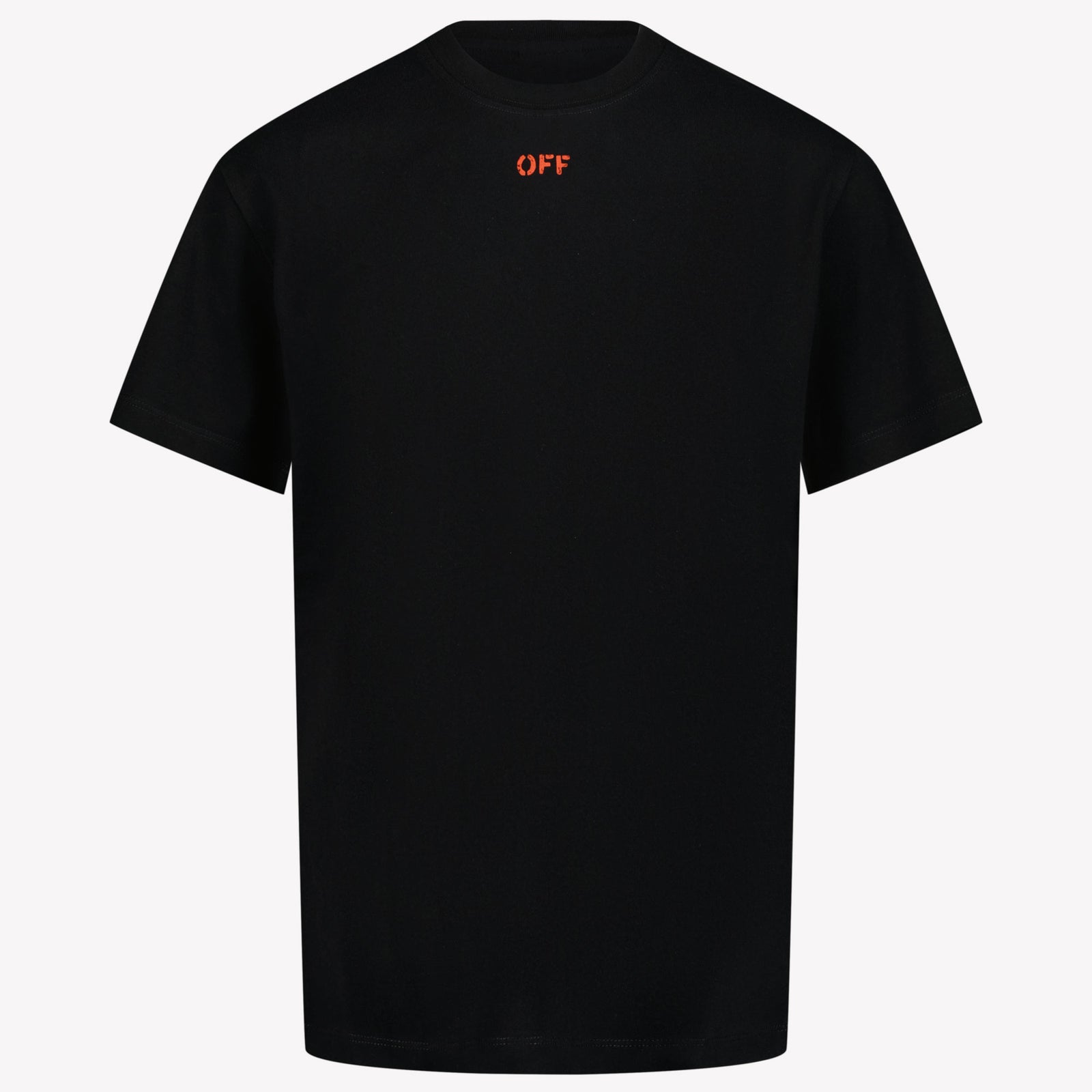 Off-White Kids Unisex T-Shirt in Black