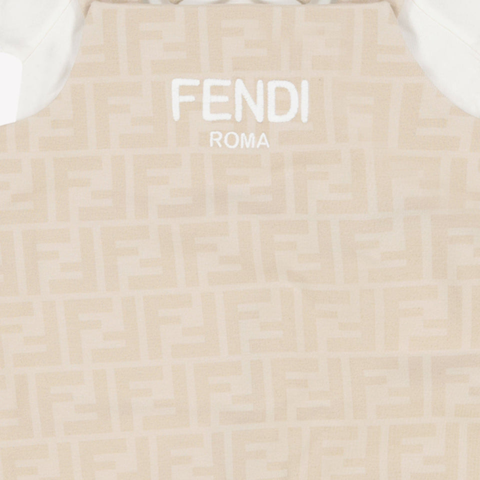 Fendi Baby Unisex Boxpakje Beige