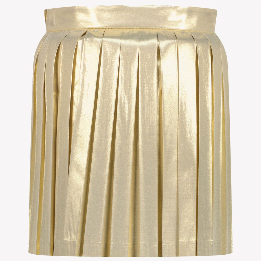 Versace Kids Girls Skirt Gold
