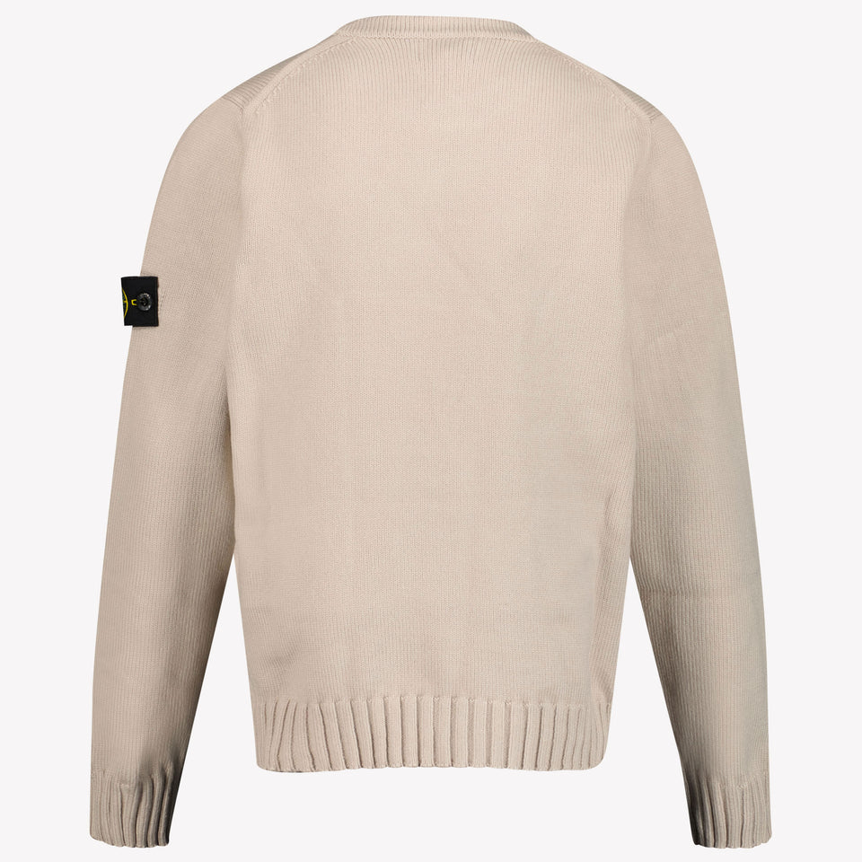 Stone Island Jongens Trui Beige