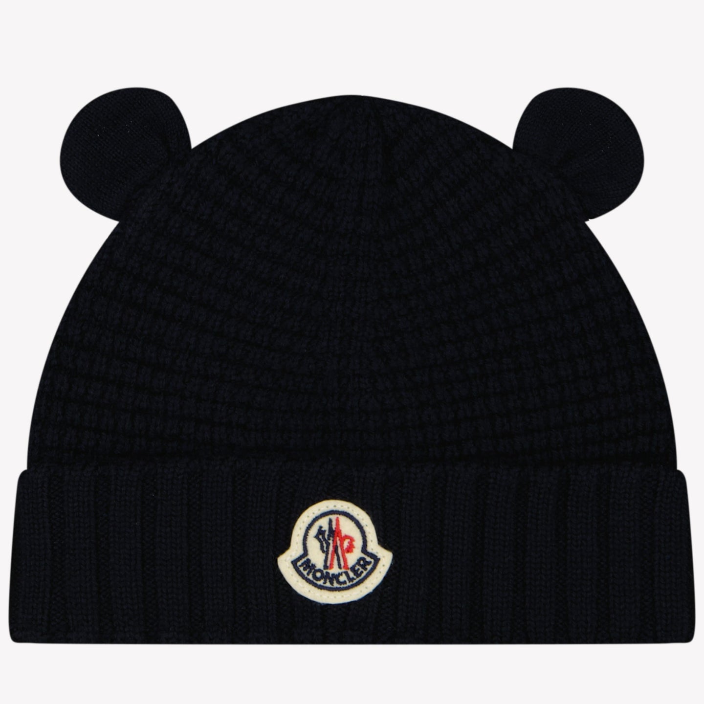 Moncler Baby Unisex Hat in Navy