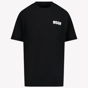 MSGM Unisex T-shirt Zwart