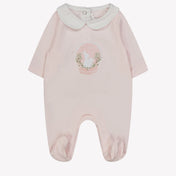 Tartine et chocolat baby girls box suit Light Pink