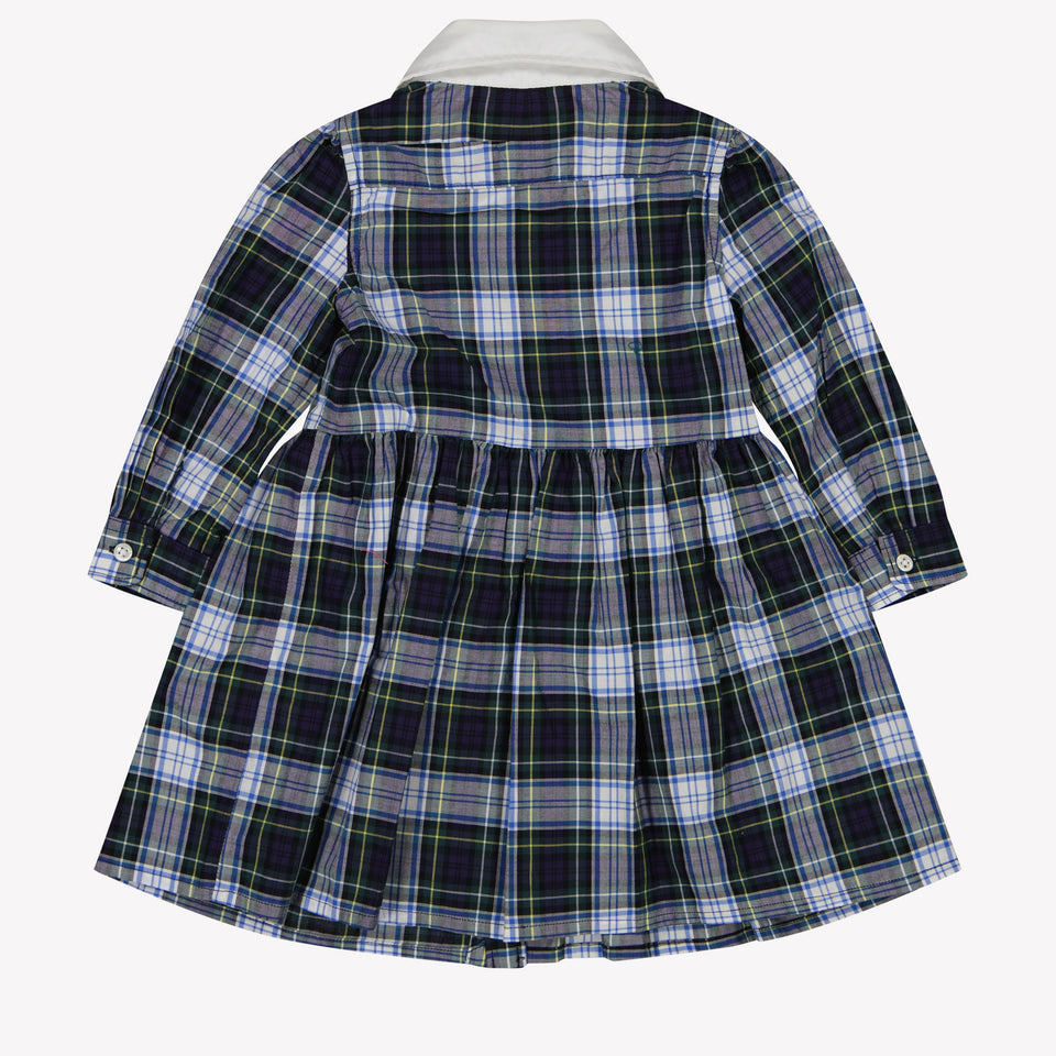 Ralph Lauren Baby Girls Dress Navy