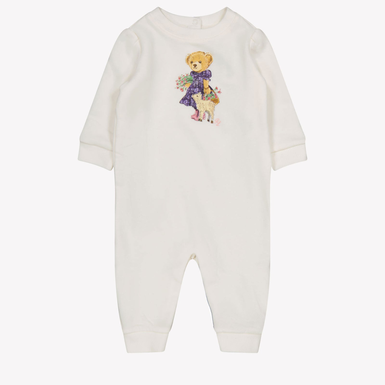 Ralph Lauren Baby girls box suit White