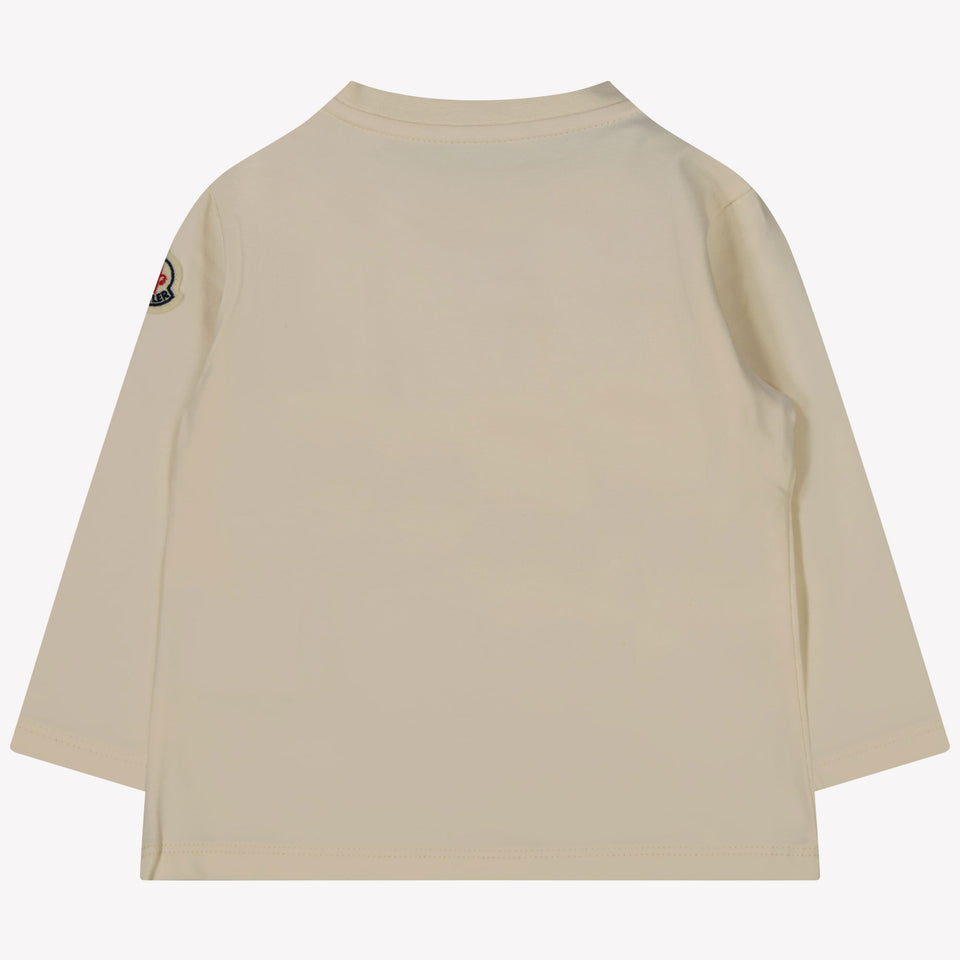 Moncler Baby Meisjes T-shirt Off White