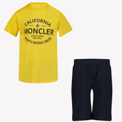 Moncler Kids Boys Set Yellow