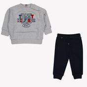 Tommy Hilfiger Baby Jongens Joggingpak Grijs