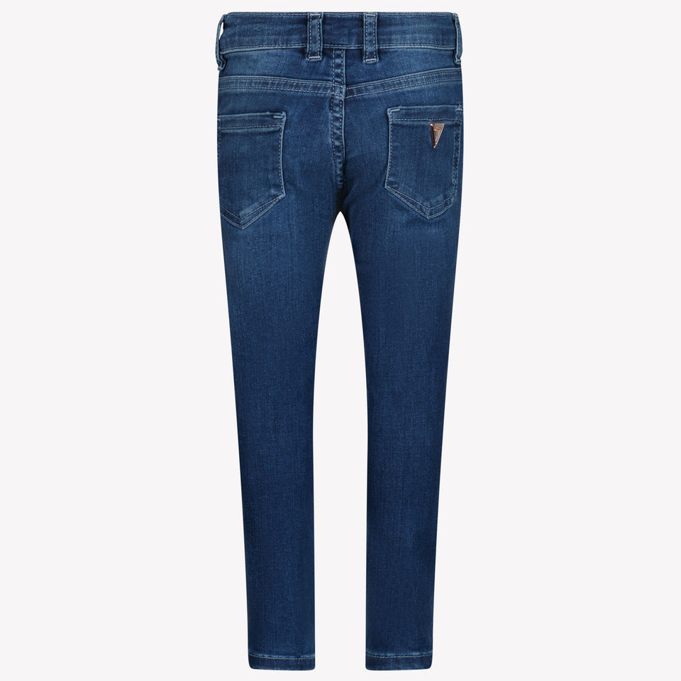 Guess Kids Girls Jeans In Blue