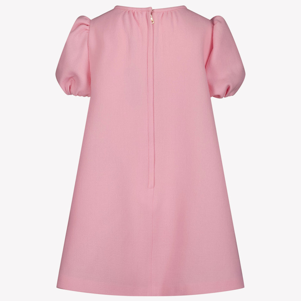 Dolce & Gabbana Kids Girls Dress Light Pink