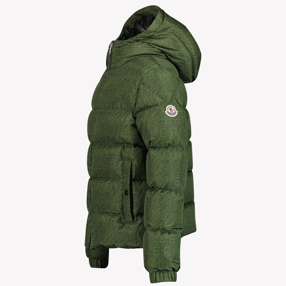 Moncler Fergus Boys Winter Jacket Army