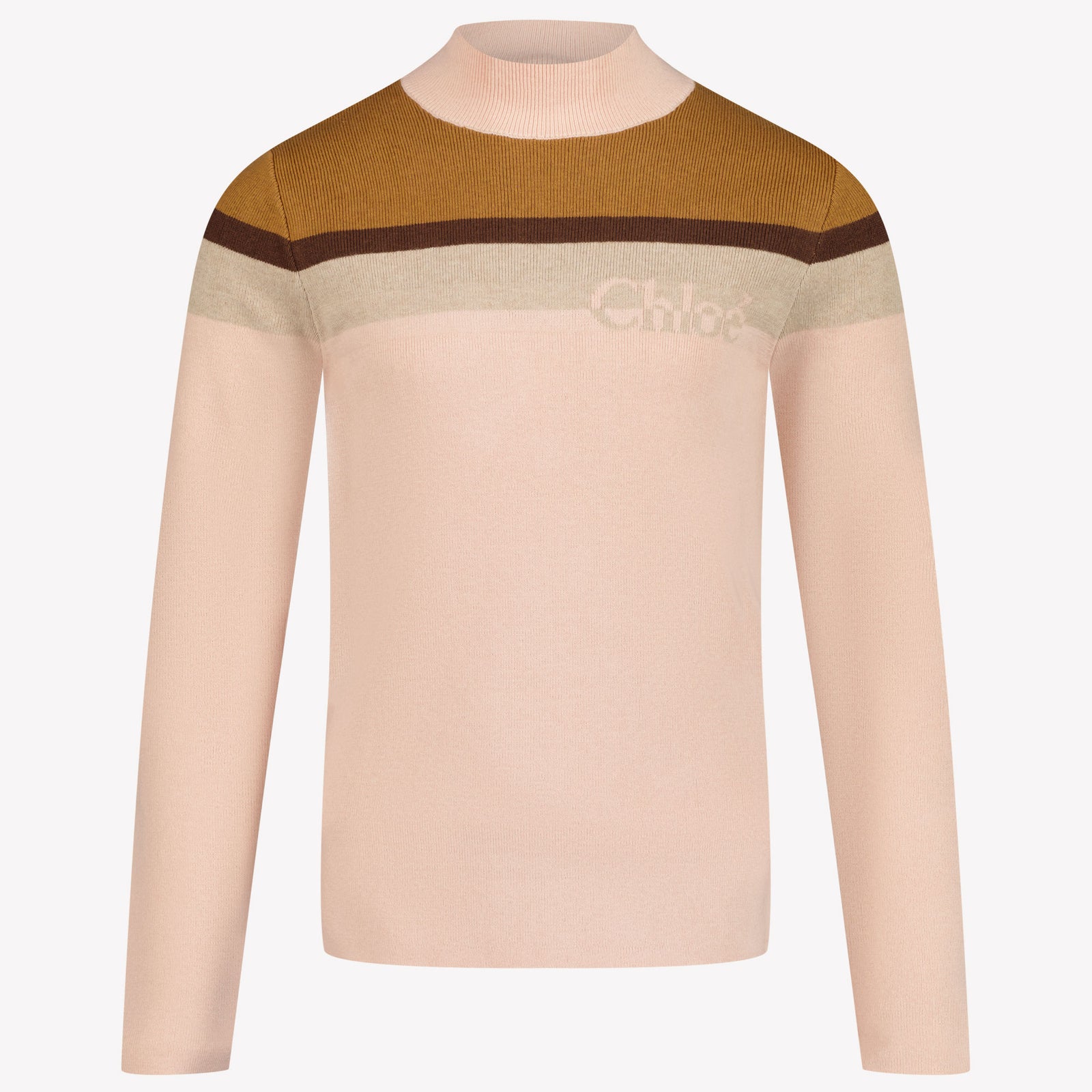 Chloé Girls Sweater Light Pink