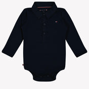 Tommy Hilfiger Baby Unisex Rompertje Navy