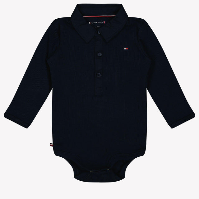 Tommy Hilfiger Baby Unisex Romper Navy