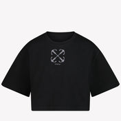 Off-White Children's girls in t-shirt Black