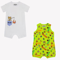 Moschino Baby Unisex Boxpakje Lime 3/6