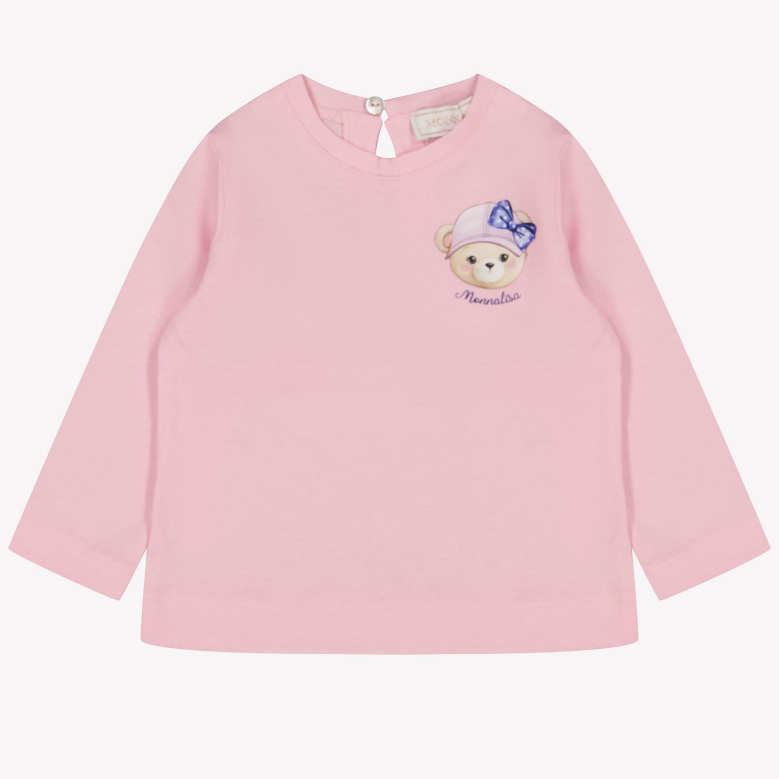 MonnaLisa Baby Meisjes T-shirt Licht Roze