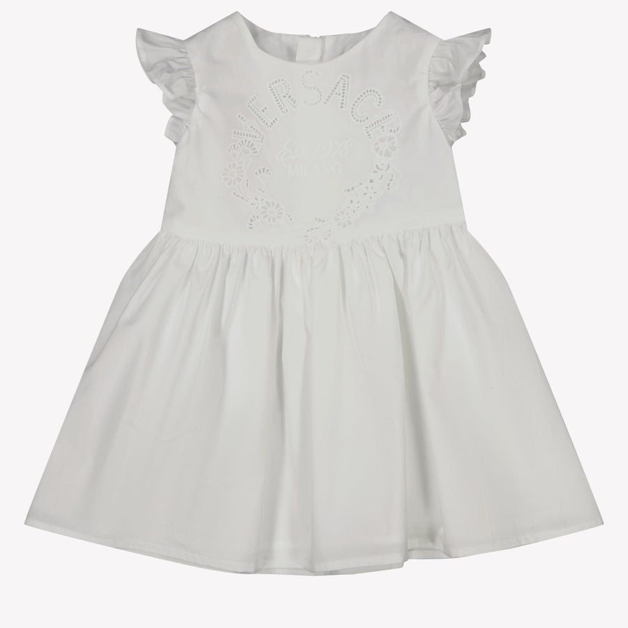 Versace Baby Meisjes Jurk In Wit