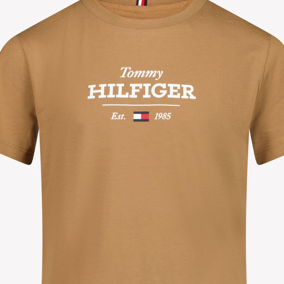 Tommy Hilfiger Children's boys t-shirt Camel