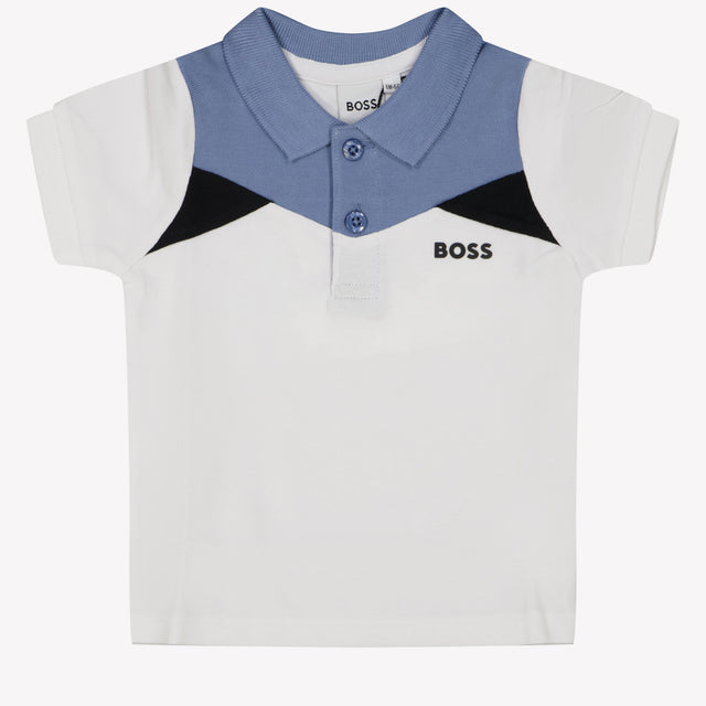 Boss Baby Boys Polo White