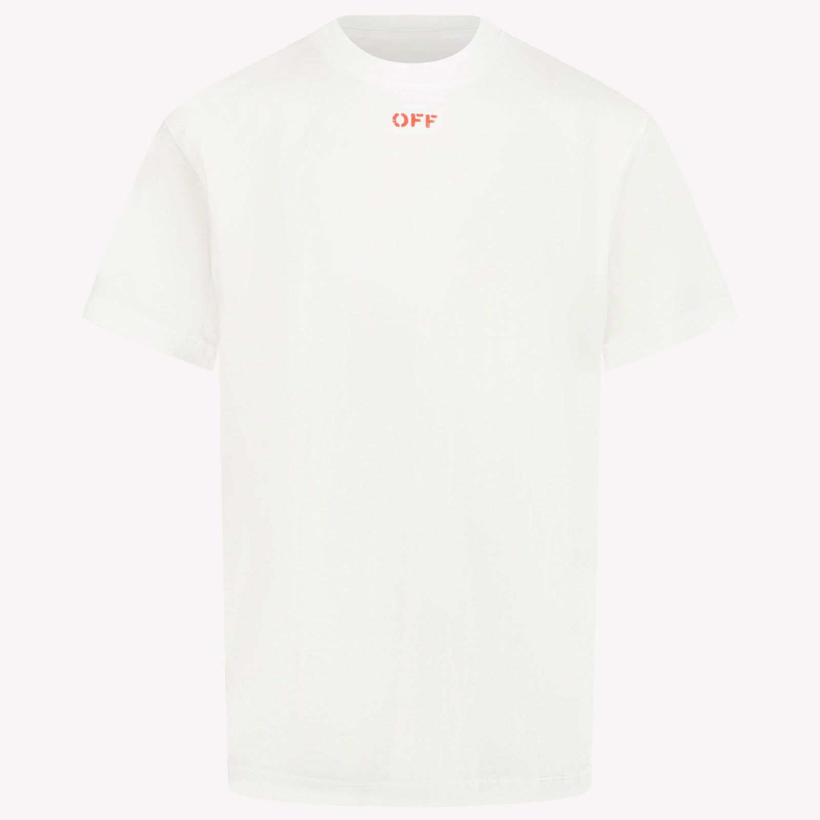 Off-White Kinder Unisex T-Shirt In Wit