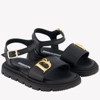Dsquared2 Girls Sandals  Black