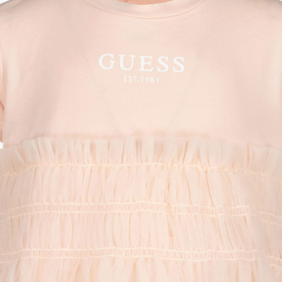 Guess Kids Girls Dress Light Pink