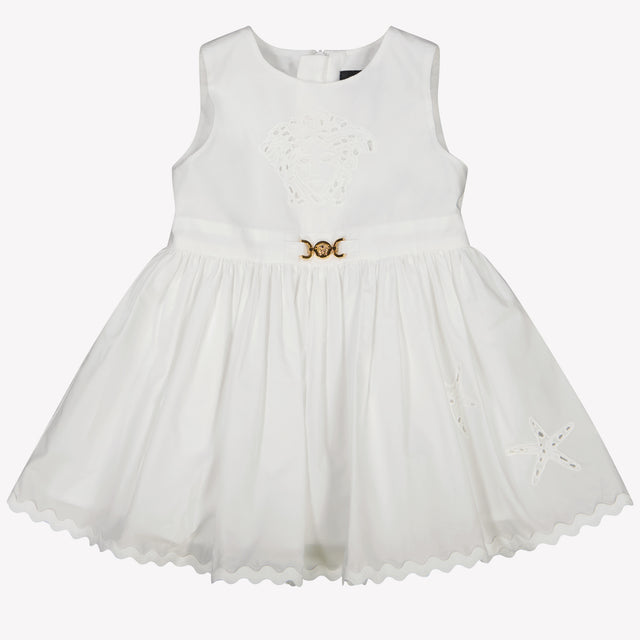 Versace Baby Girls Dress White