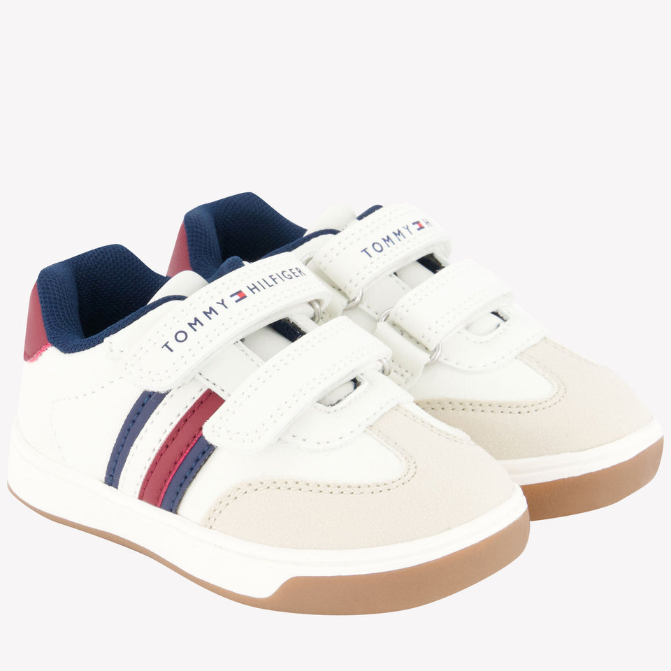 Tommy Hilfiger Jongens Sneakers Off White