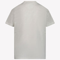 Fendi Kids Unisex T-Shirt  White