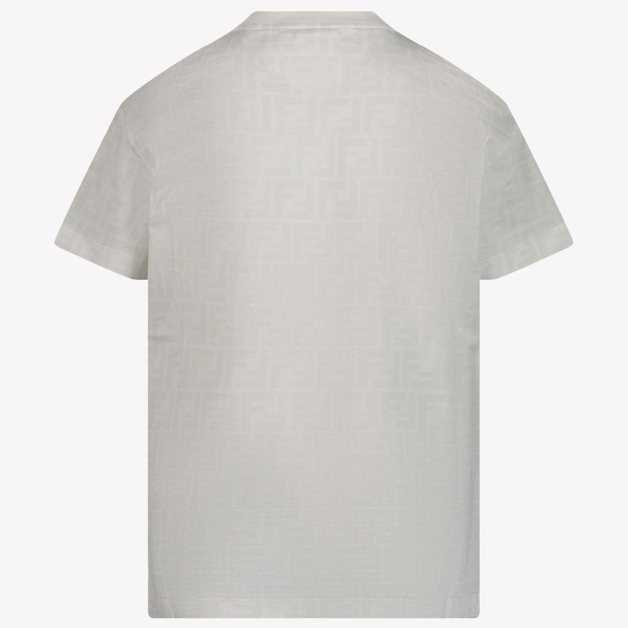 Fendi Kids Unisex T-Shirt  White