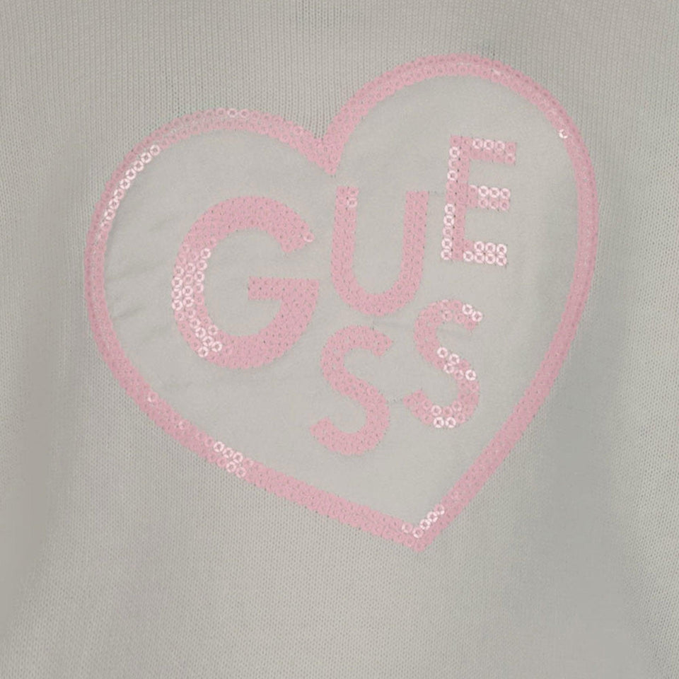 Guess Kids Girls Sweater OffWhite