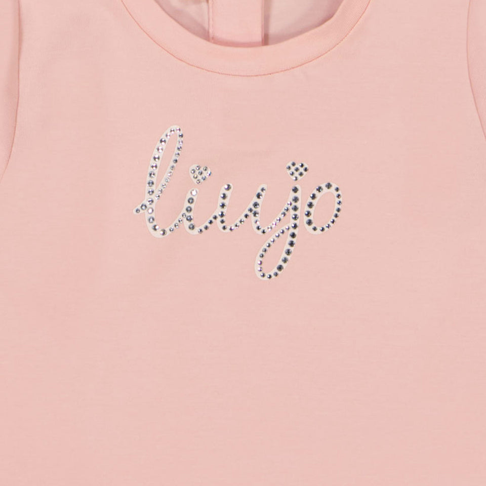 Liu Jo Baby Meisjes T-shirt Licht Roze