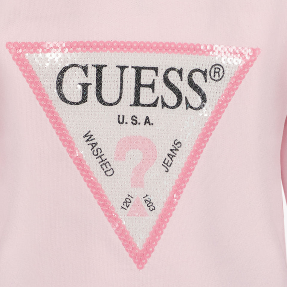 Guess Girls sweater Light Pink