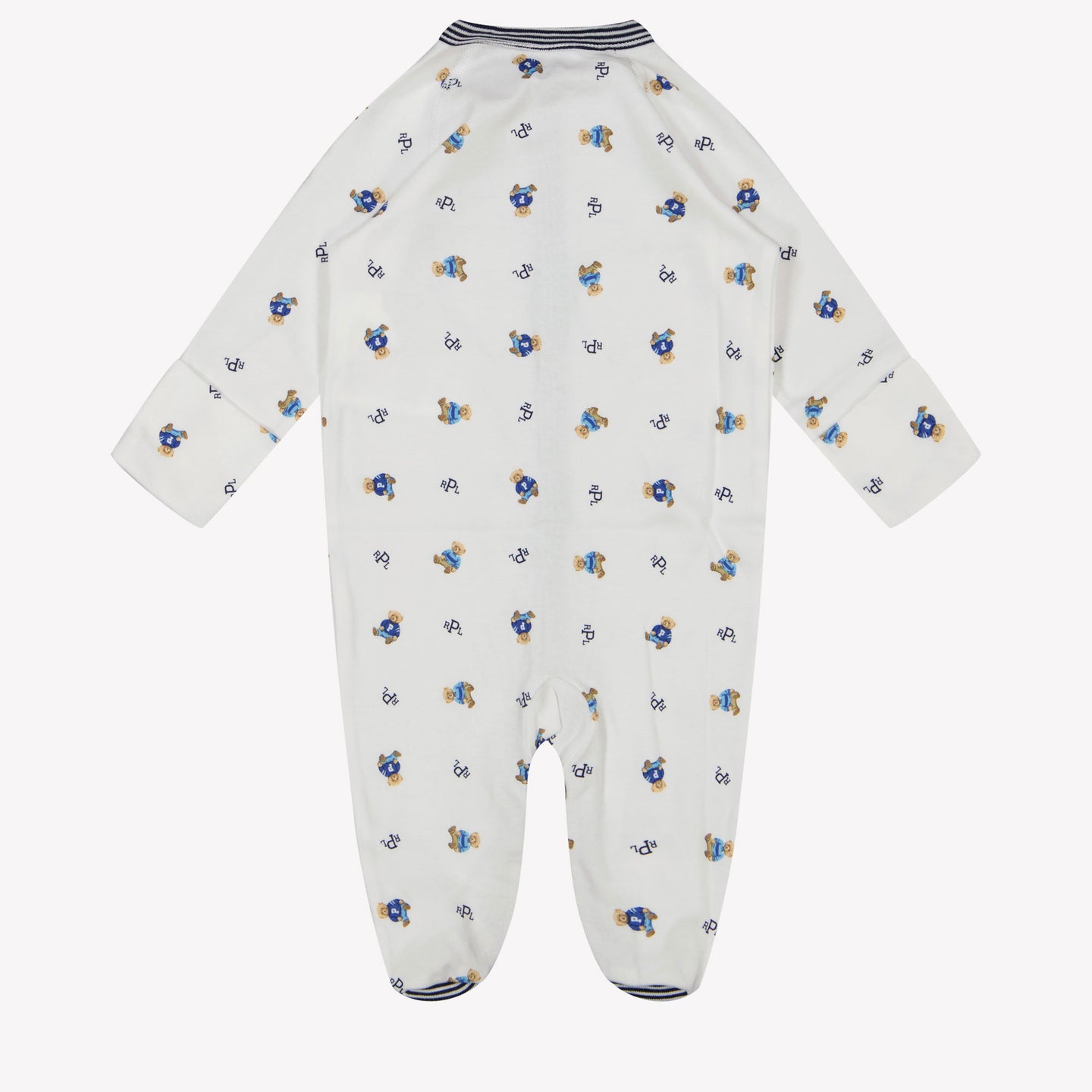 Ralph Lauren Baby Boys Playsuit In White