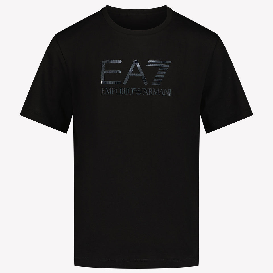 EA7 Jongens T-shirt Zwart