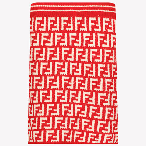 Fendi Children's girls skirt Red