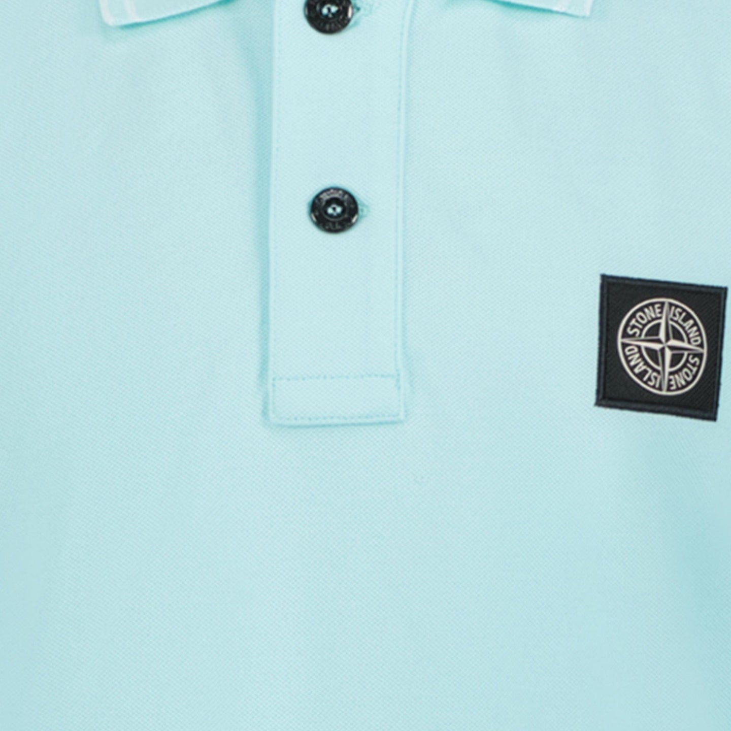 Stone Island Jongens Polo Turquoise 2Y