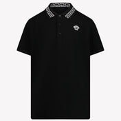 Versace Jongens Polo Zwart