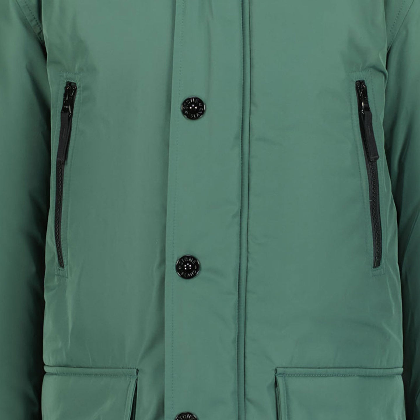 Stone Island Jongens Winterjas Groen