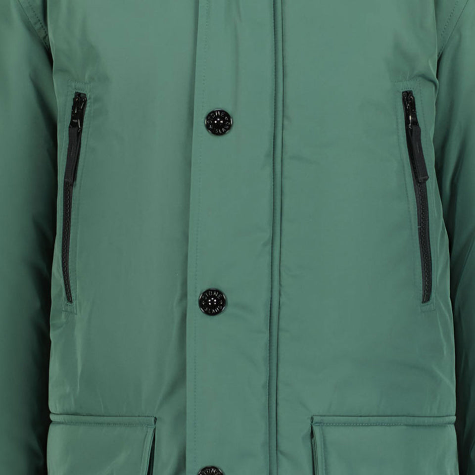 Stone Island Boys winter coat Green