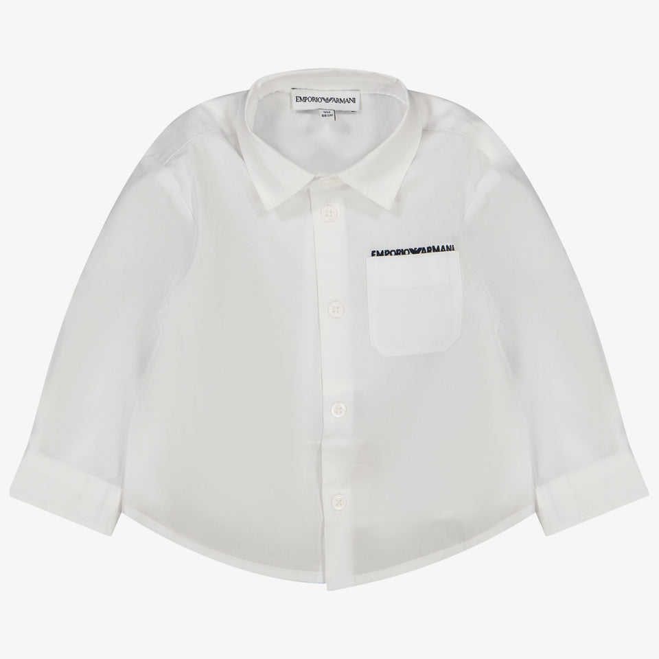 Armani Baby Boys Blouse White