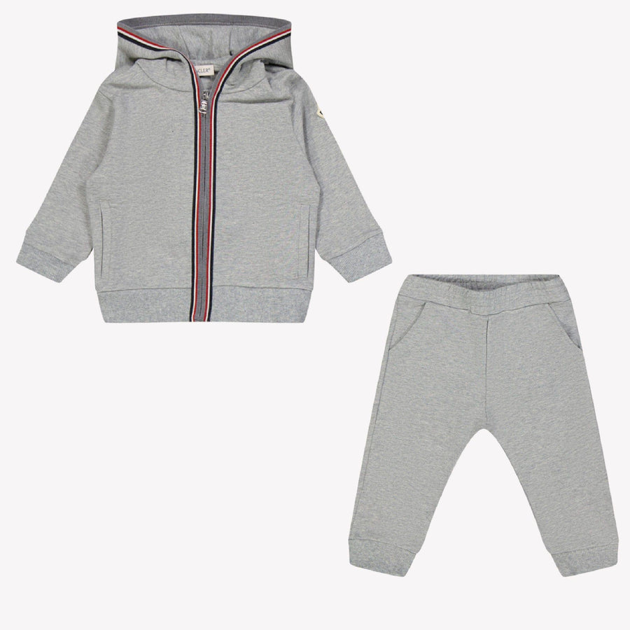 Moncler Baby Boys Tracksuit Grey