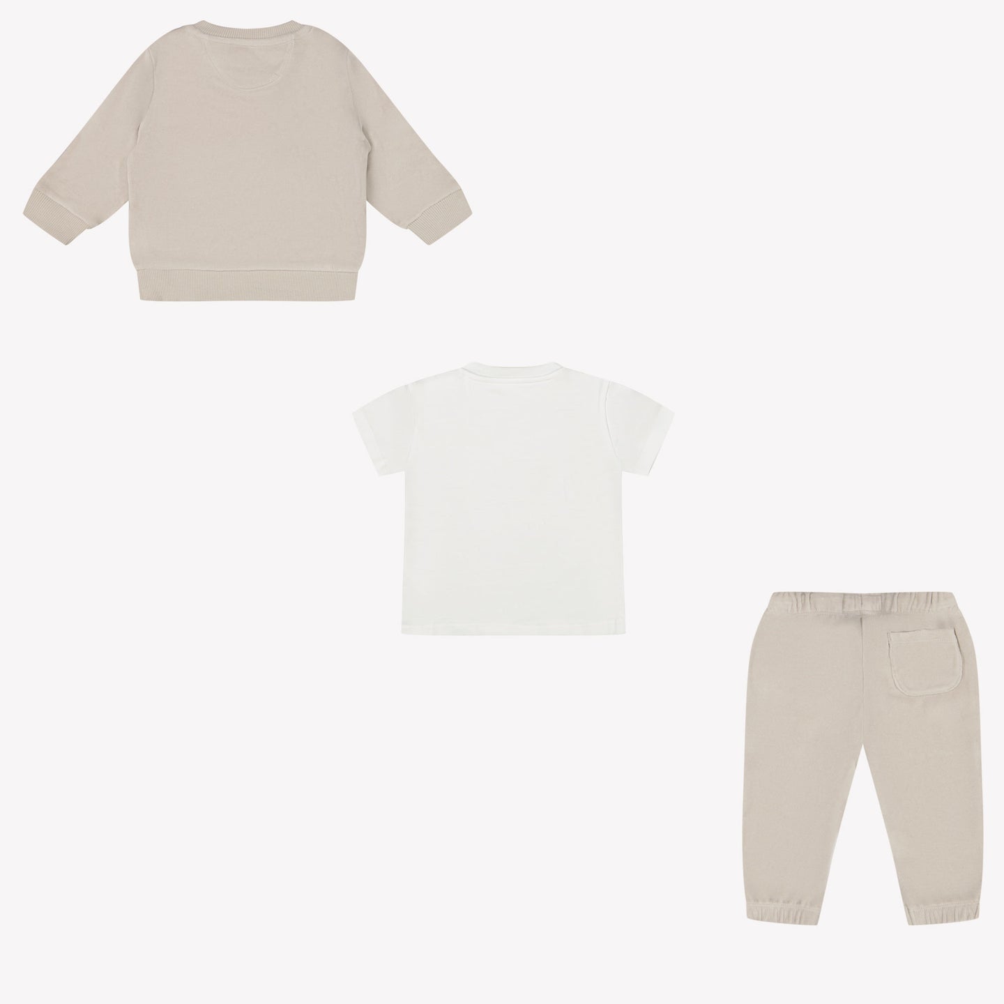 Calvin Klein Baby Unisex Set in Light Gray