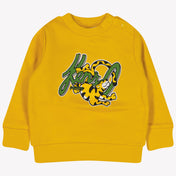 Kenzo Kids Baby boys sweater Yellow