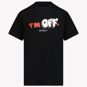 Off-White Kids Boys T-Shirt Black