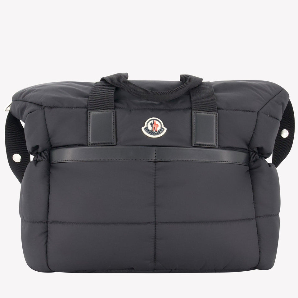 Moncler Baby Unisex Diaperbag in Black