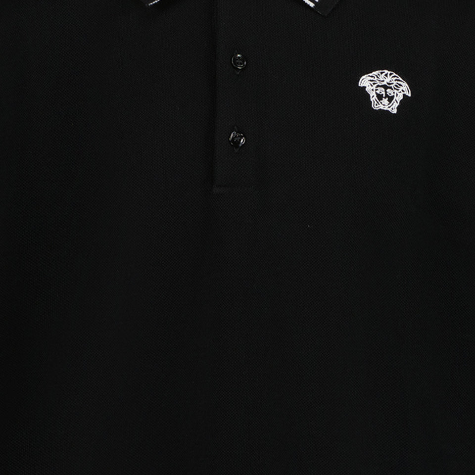 Versace Boys Polo Black